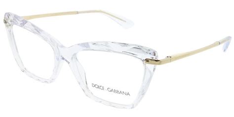 dolce gabbana glasses clear